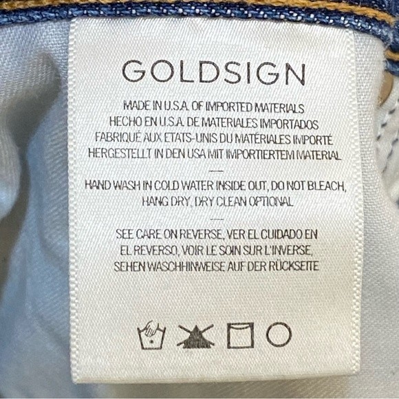 Goldsign Harper High Rise Ankle Crop Jeans 27 - Picture 7 of 11